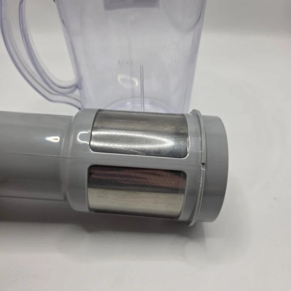 Magic Bullet Juicer Attachment Pitcher Grey‎ Filter Black Pusher Replacement